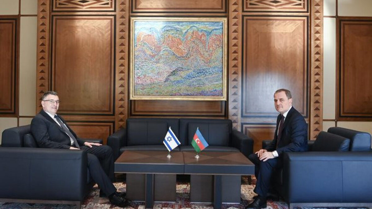 Azerbaijani and Israeli Foreign Ministers meet