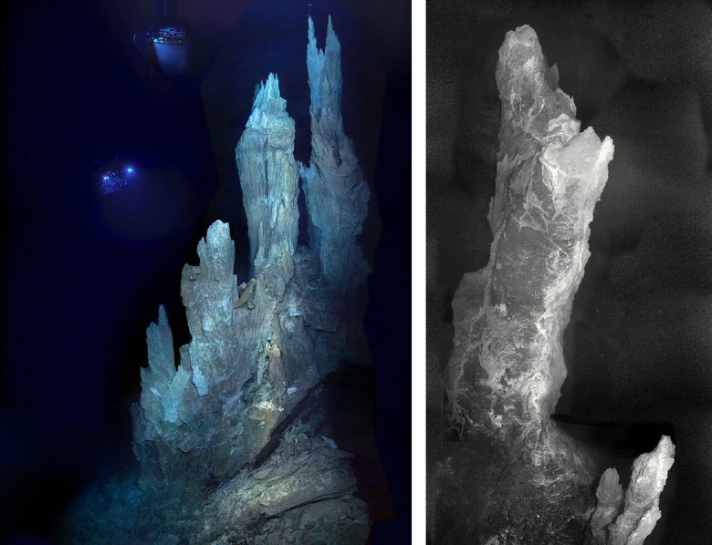 Life’s cradle discovered in lost city at the bottom of the ocean