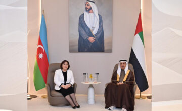 Sahiba Gafarova Visited the UAE