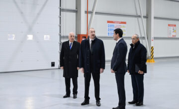 Opening of a cardboard and box packaging production enterprise in Sumgayit Industrial Park