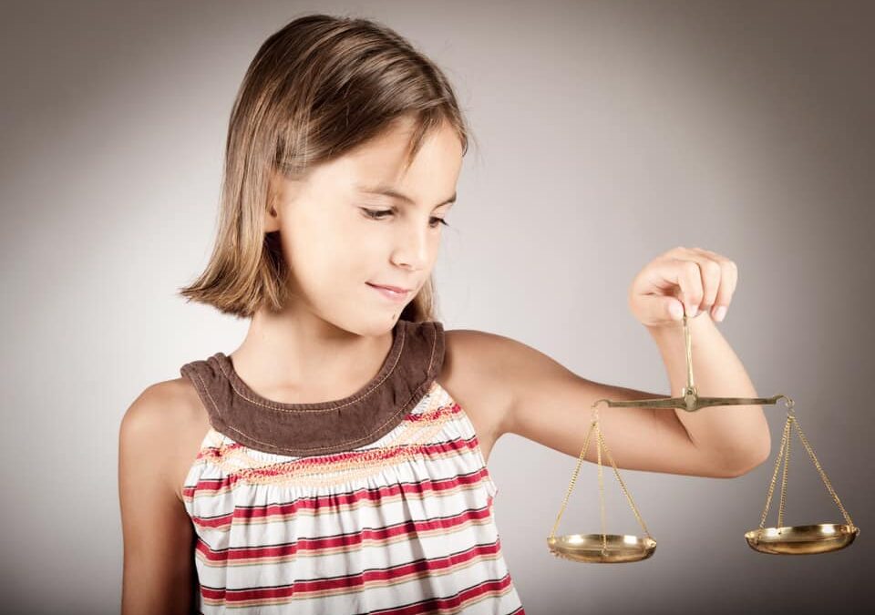 The right of children to receive support in the amount not less than the subsistence minimum is determined