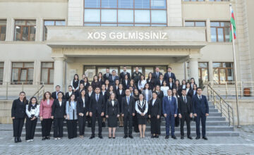 Emin Amrullayev Met with Young Teachers in the Central Aran Region