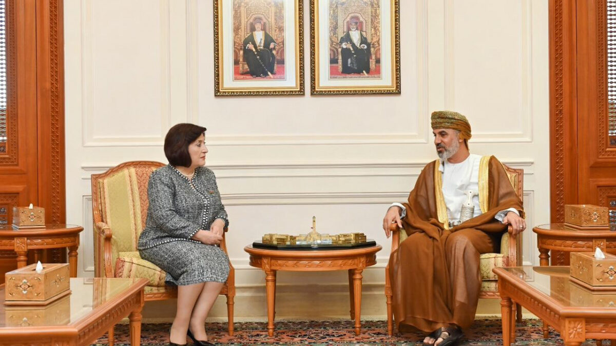 Sahiba Gafarova met with the Chairman of the Oman Shura Council