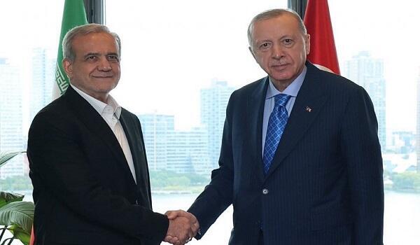 Erdoğan Discusses Military Tension in the Region with Pezeshkian