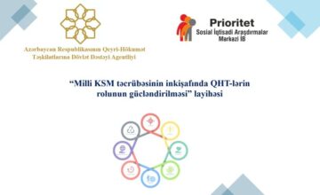 Özəl sektorda korporativ sosial məsulyyətlə bağlı layihə başlanıb