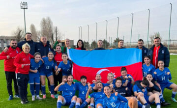 Azerbaijan’s women’s national team defeated Uzbekistan
