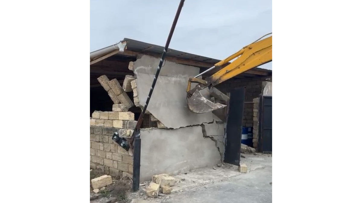 MFA dismantles illegal structure in Khocasan – VIDEO