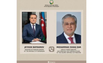 Ceyhun Bayramov discusses Islamabad explosion with his Pakistani counterpart