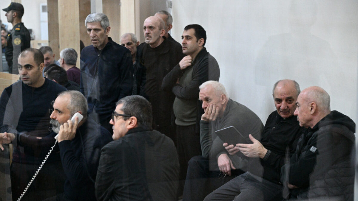 Arayik Harutyunyan, Arkadi Ghukasyan, Bako Sahakyan, Davit Ishkhanyan, David Babayan, Levon Mnatsakanyan and others are being sentenced