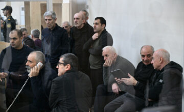 Arayik Harutyunyan, Arkadi Ghukasyan, Bako Sahakyan, Davit Ishkhanyan, David Babayan, Levon Mnatsakanyan and others are being sentenced