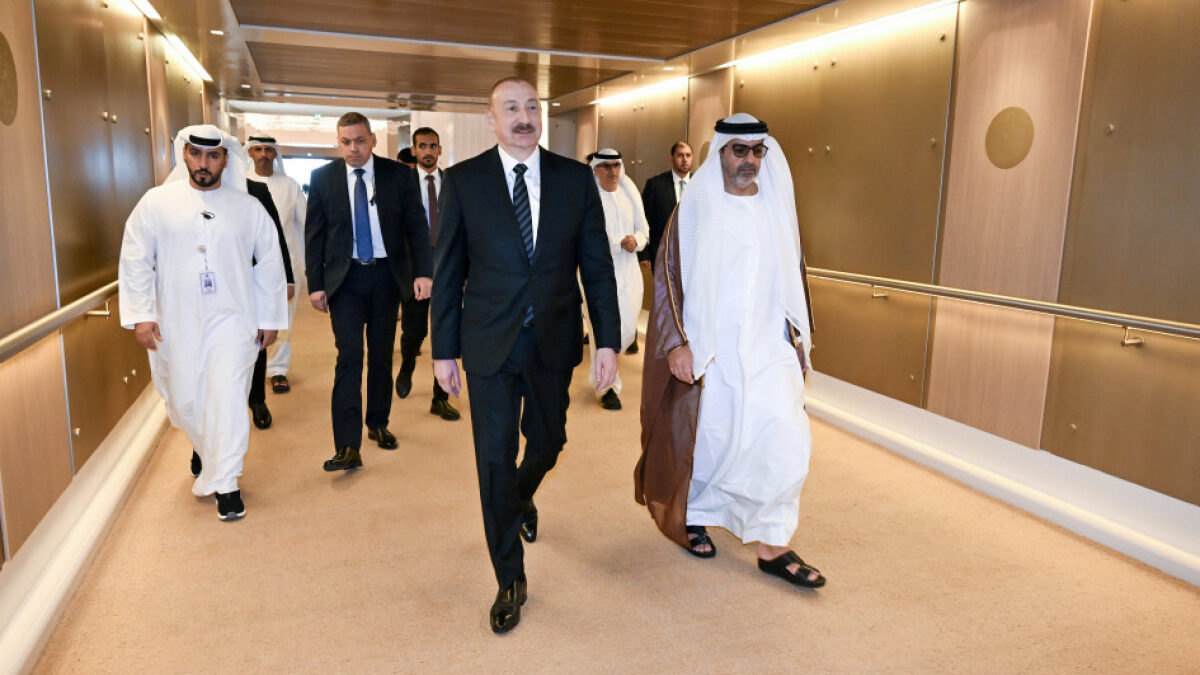 President Ilham Aliyev’s visit to the UAE has ended