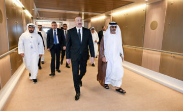 President Ilham Aliyev’s visit to the UAE has ended