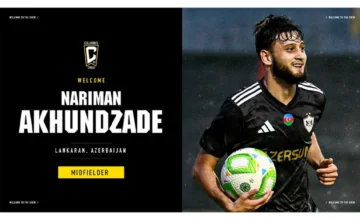 US club announces Nariman Akhundzade’s transfer
