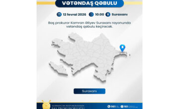 Chief Prosecutor to hold reception in Surakhani