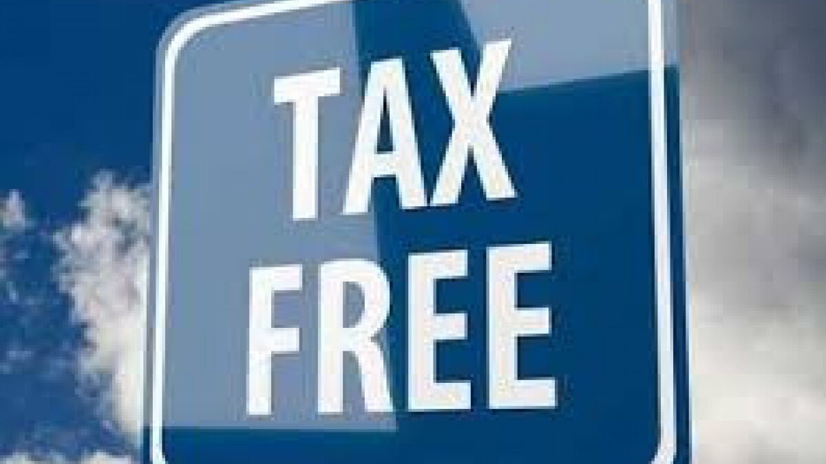 The amount of “tax free” returned to foreigners last month has been announced