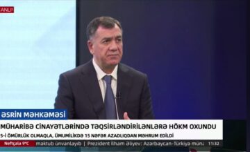 Gudrat Hasanguliyev interviewed by REAL TV