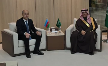 Emin Amrullayev met with his Saudi counterpart