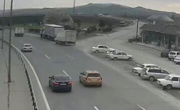 Two trucks collide, 1 injured – VIDEO