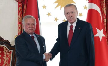 King Abdullah II of Jordan is on a visit to Turkey