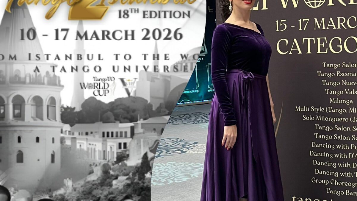 Famous choreographer selected as official ambassador of “Tangotoistanbul” festival