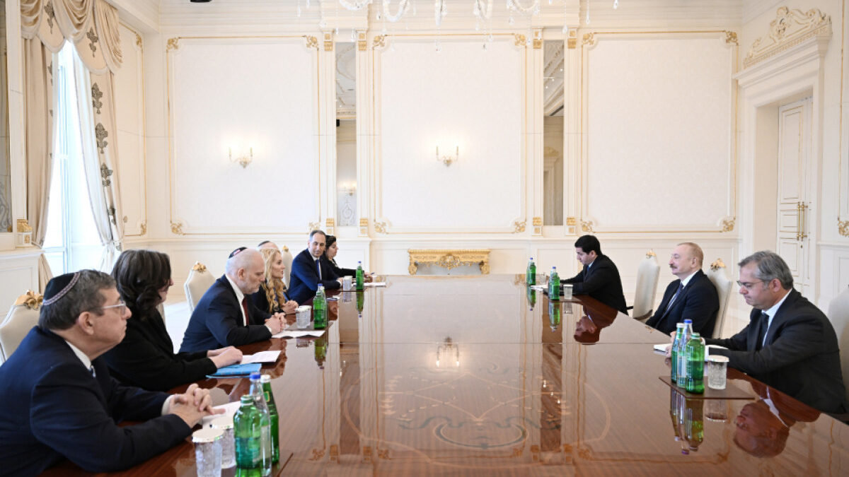 Prezident Betsi Berns Kornu qəbul etdi – Foto