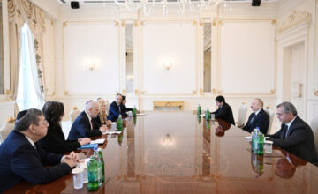 Prezident Betsi Berns Kornu qəbul etdi – Foto