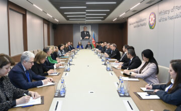 Ceyhun Bayramov Met with Delegation of U.S. Chamber of Commerce