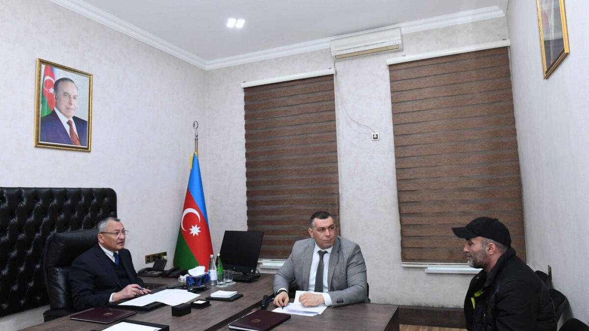 The next reception of citizens was held at the State Committee