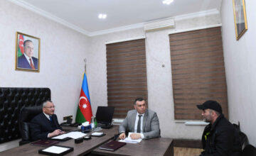 The next reception of citizens was held at the State Committee