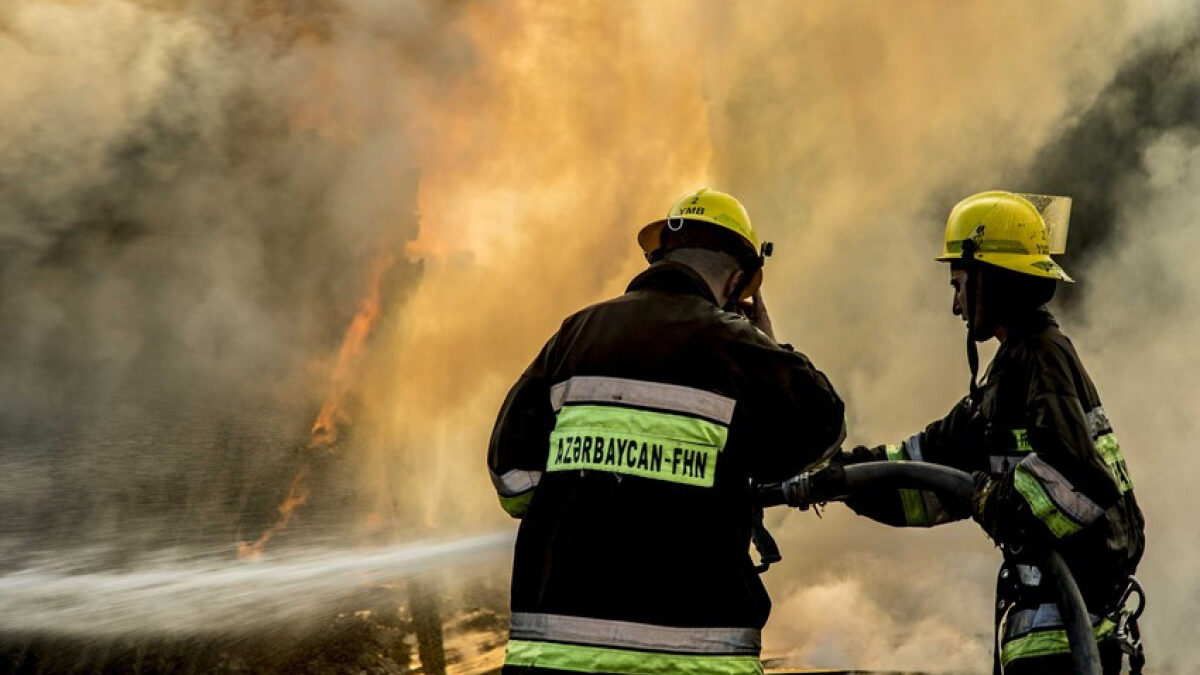 Fire in a residential building in Goychay