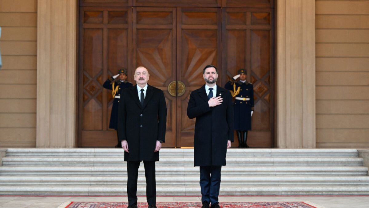 Official welcoming ceremony for US Vice President held in Baku