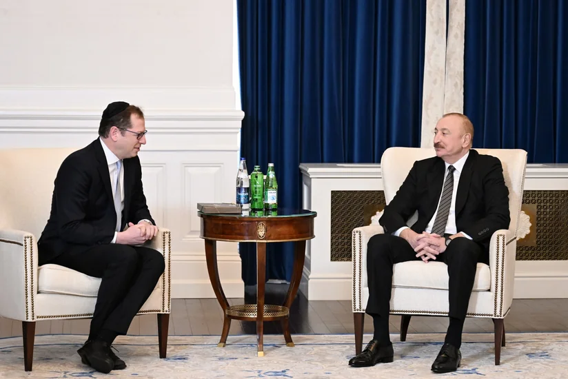 Ilham Aliyev meets with the Executive Director and other leading staff of the American Israel Public Affairs Committee in Washington