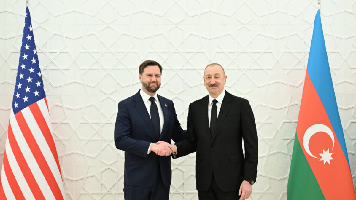 President shares video of meeting with US Vice President on social media accounts