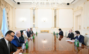 The head of state received the President of the Arab Parliament