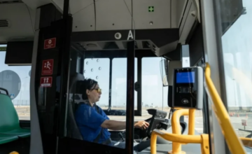 The number of female bus drivers is increasing
