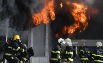 Fire in Goychay store – VIDEO