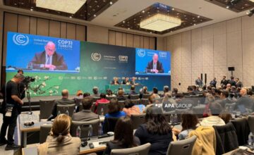 Simon Stiell thanked Azerbaijan