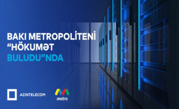 Baku Metro transfers IT systems to “Government Cloud”