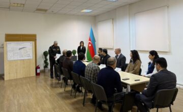 MES Baku Regional Center Conducts Civil Defense Exercises
