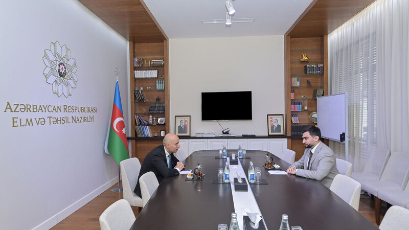 Emin Amrullayev met with the winners of the “Yuksalish” competition