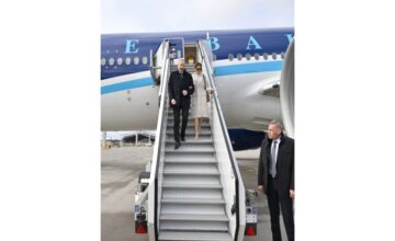 President Ilham Aliyev has left for Germany