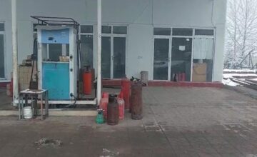Operation of a liquid gas filling station suspended in Goygol – VIDEO