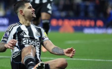 Newcastle’s star footballer will miss games against Qarabag