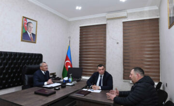 The next reception of citizens was held at the State Committee