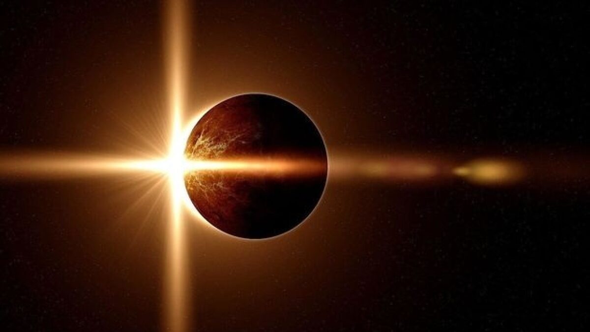 The first solar eclipse of the year has begun