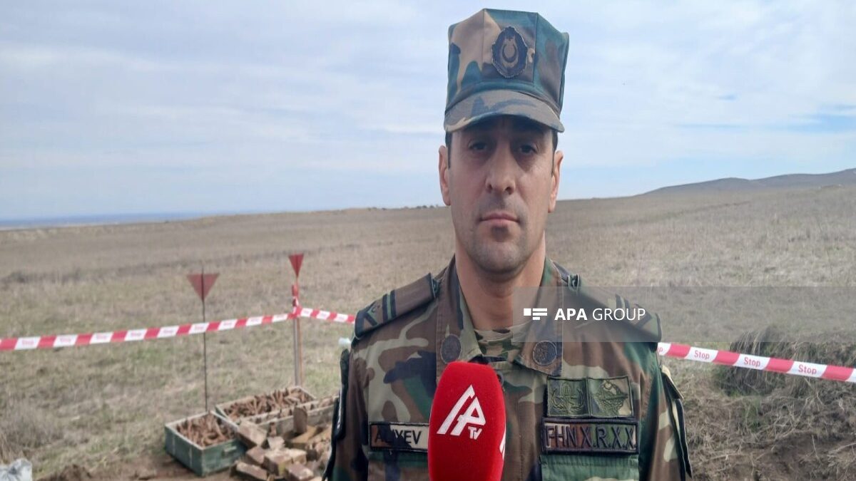 “Mine clearance operations in liberated areas are carried out in 3 ways” – Employee of the Ministry of Emergency Situations