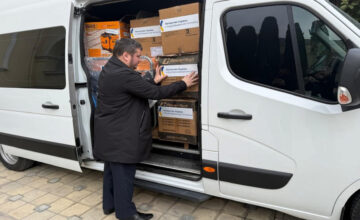 Generators sent from Azerbaijan to Ukraine