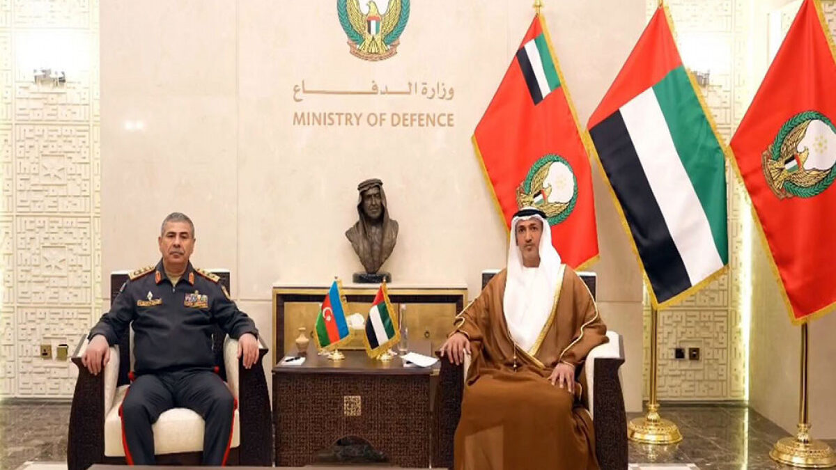 Azerbaijan-UAE military cooperation discussed – VIDEO