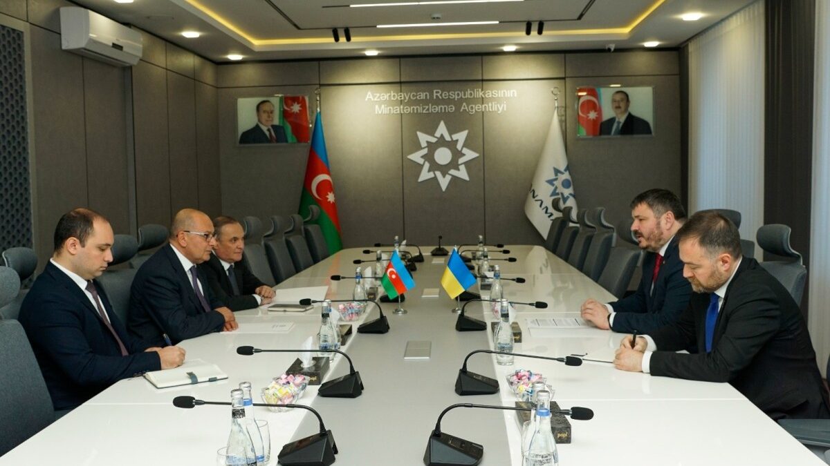 Azerbaijan and Ukraine discuss cooperation in the fight against mine danger
