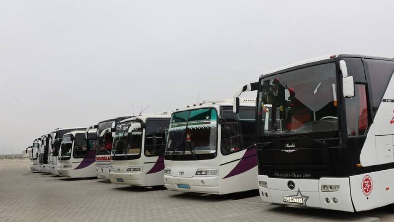 Baku-Nakhchivan-Baku bus services suspended operations